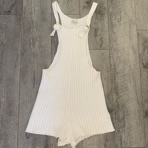 American Eagle Ivory Romper